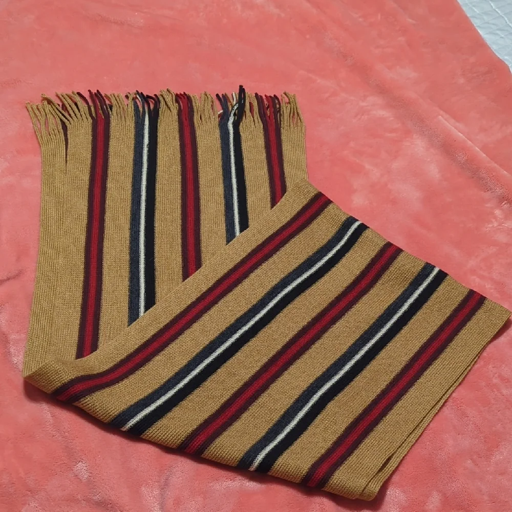 Roundtree & Yorke Multicolor Striped Scarf